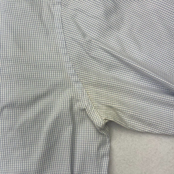 Eton Mens White Long Sleeve Collared Button Front Dress Shirt EUR 41 16 - Picture 6 of 11